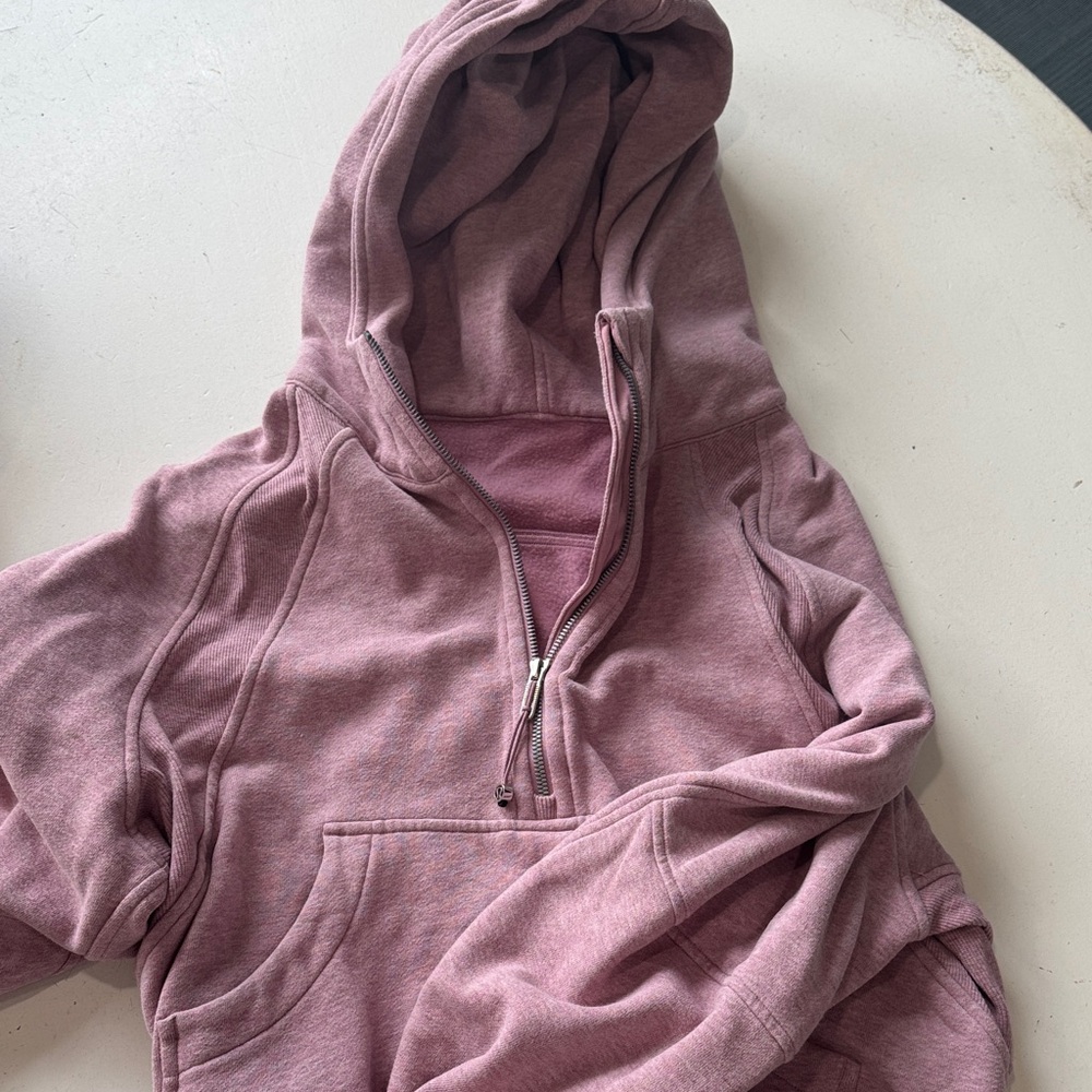 lululemon athletica Mauve Half-Zip Hoodie